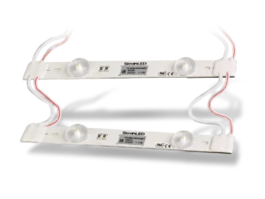 Two connected BrightLINE 2 LED modules with dual lenses.