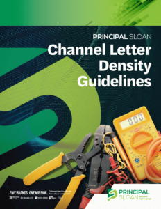 Principal Sloan Channel Letter Density Guidelines cover image