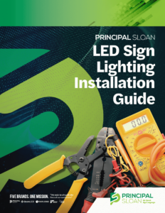 Principal Sloan LED Sign Lighting Install Guide cover image
