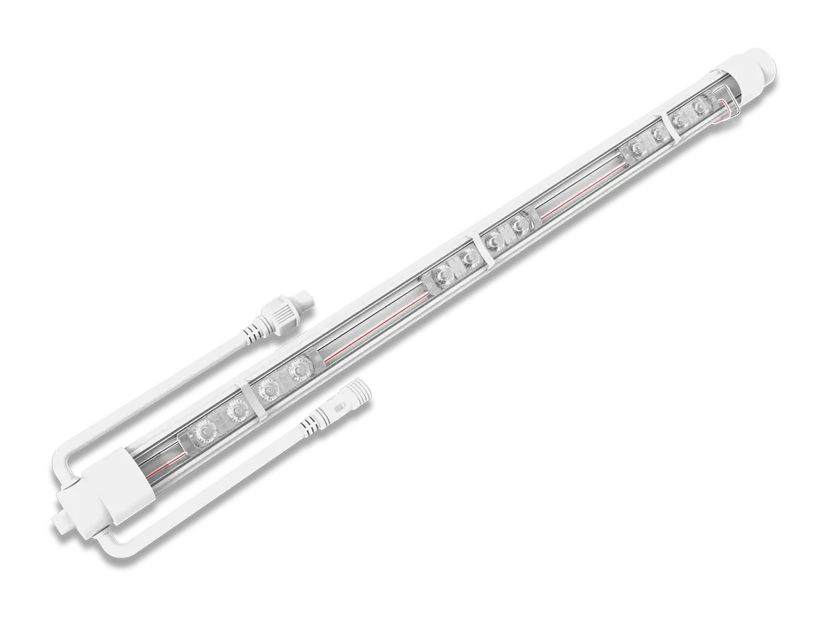 NRG Streamliner linear LED assembly with connecting cables.