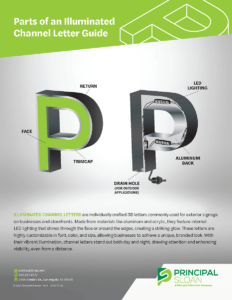 Principal Sloan Parts of an Illuminated Channel Letter Guide cover image