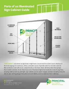 Principal Sloan Parts of an Illuminated Sign Cabinet Guide cover image