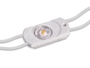 Patriot™ Mod single-lens LED sign module with connecting wires.