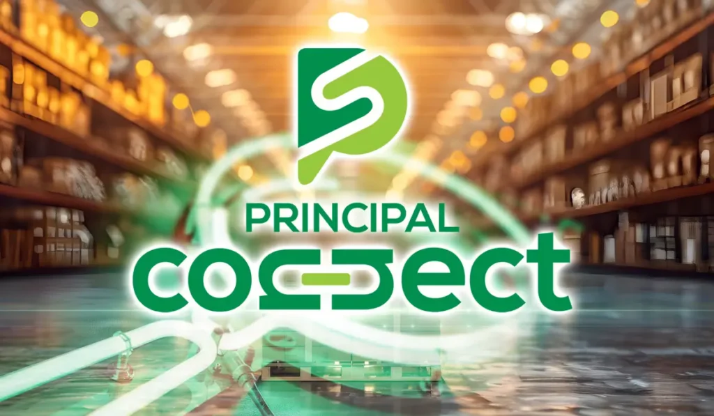 Promotional banner for Principal Connect, providing faster access to product availability, inventory status, and product transition support from Principal Sloan.