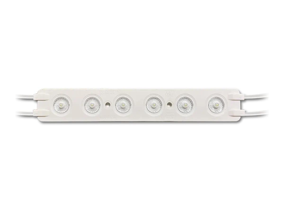 Prism Synergy Titan Gen 2 Single-Sided LED module with six lenses.