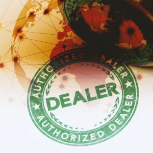 Authorized dealer graphic representing the Principal Sloan distribution network.