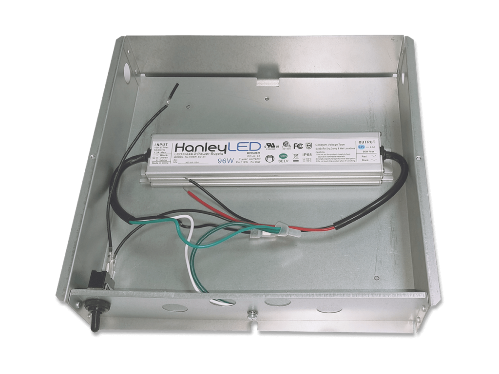 Speed box 96w 24vdc single principal sloan
